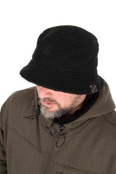 Fox Sherpa Bucket Hat black - Vissershoedje - dé KarperCentrale